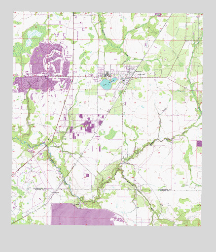 Wimauma, FL USGS Topographic Map