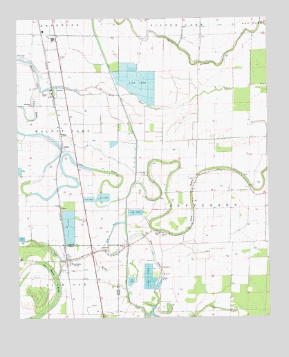 Winchester, AR USGS Topographic Map