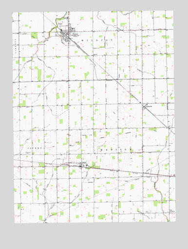 Windfall, IN USGS Topographic Map
