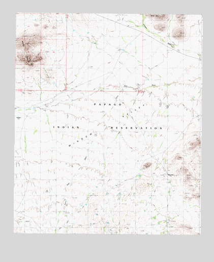 Window Mountain, AZ USGS Topographic Map