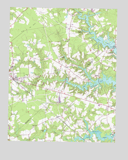 Windsor, VA USGS Topographic Map