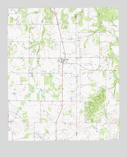 Windthorst, TX USGS Topographic Map