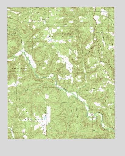 Botkinburg, AR USGS Topographic Map