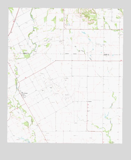 Wingate, TX USGS Topographic Map
