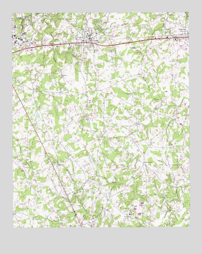 Wingate, NC USGS Topographic Map