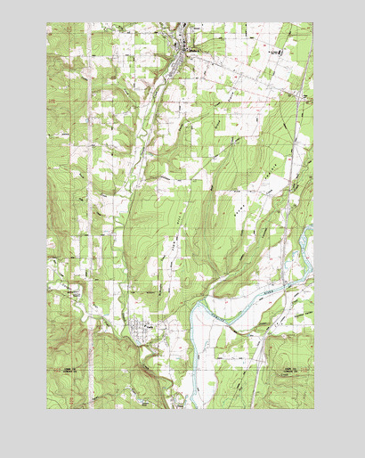 Winlock, WA USGS Topographic Map