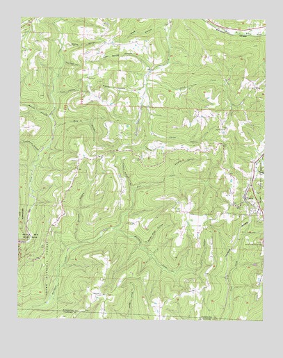 Winslow, AR USGS Topographic Map
