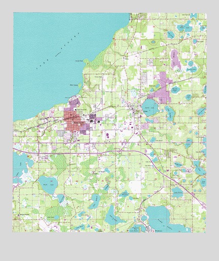 Winter Garden Fl Topographic Map Topoquest