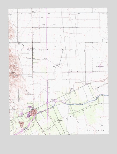 Winters, CA USGS Topographic Map