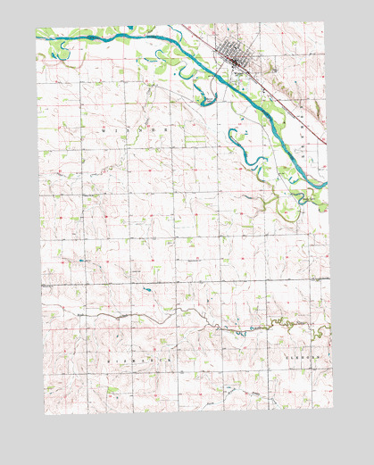 Wisner, NE USGS Topographic Map