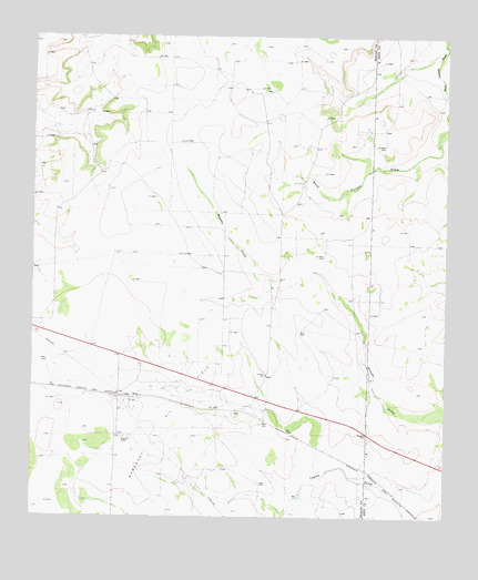 Witco, TX USGS Topographic Map