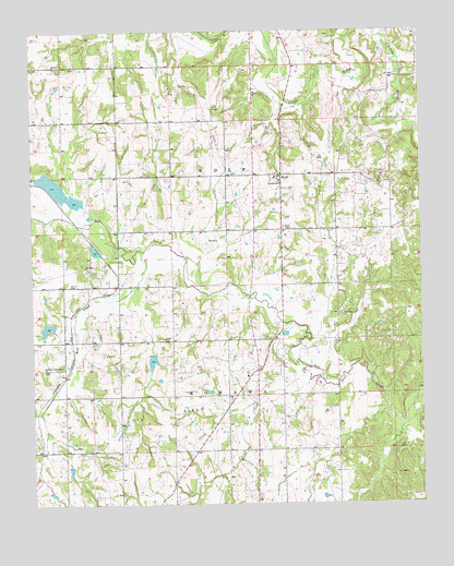 Wolf, OK USGS Topographic Map