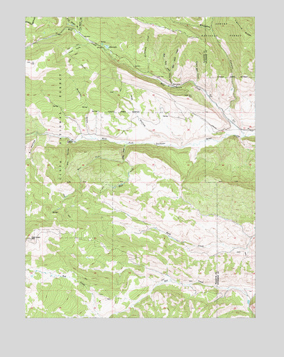 Wolf Creek, UT USGS Topographic Map