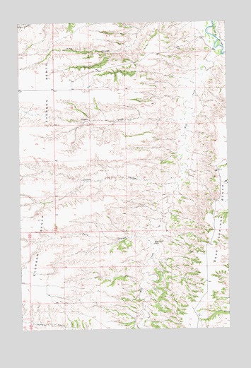 Wolf Creek Falls, MT USGS Topographic Map