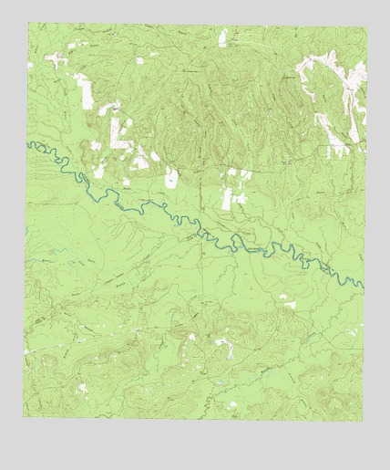 Wolf Hill, TX USGS Topographic Map