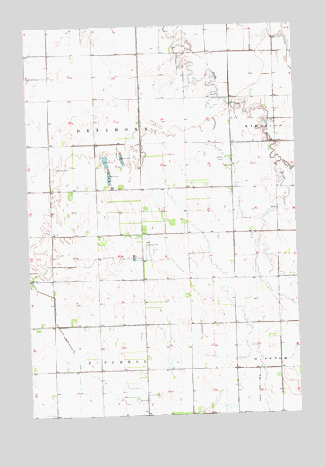 Wolverton SE, MN USGS Topographic Map