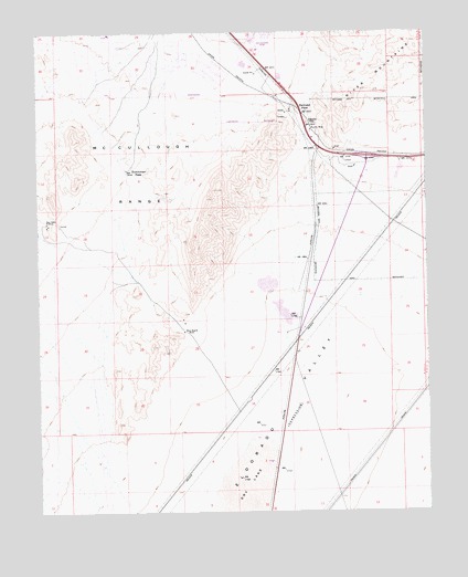 Boulder City NW, NV USGS Topographic Map