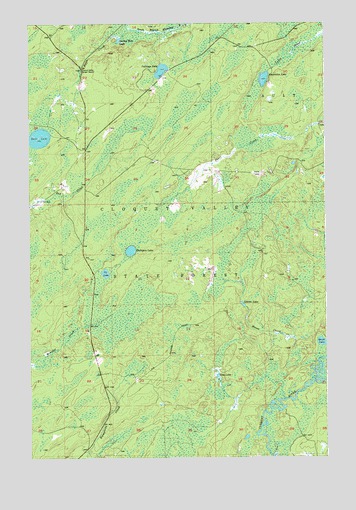 Boulder Lake Reservoir NE, MN USGS Topographic Map