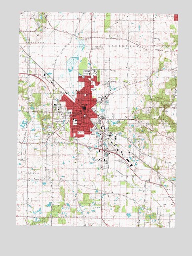 Woodstock Il Zoning Map Woodstock, Il Topographic Map - Topoquest