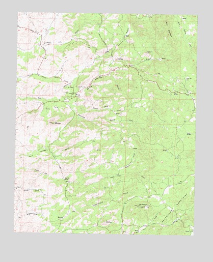 Woody, CA USGS Topographic Map
