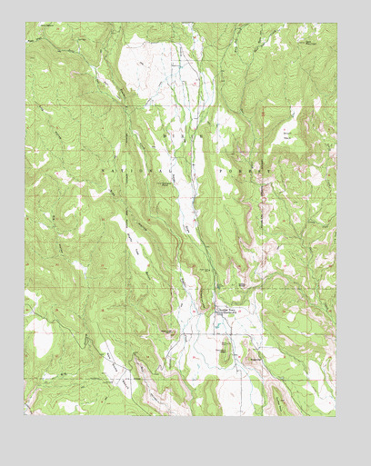 Boulder Town, UT USGS Topographic Map