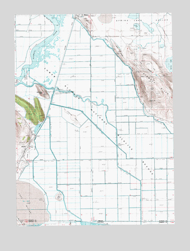 Worden, OR USGS Topographic Map