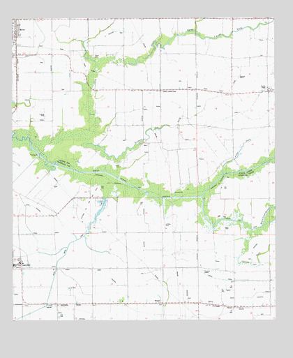 Wright, LA USGS Topographic Map