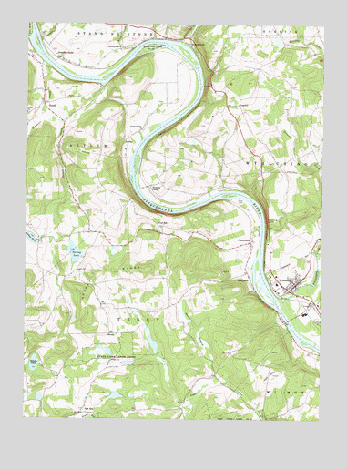 Wyalusing, PA USGS Topographic Map