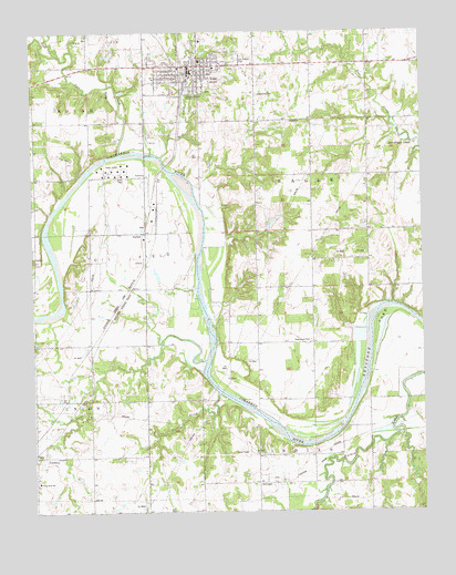 Yale, OK USGS Topographic Map