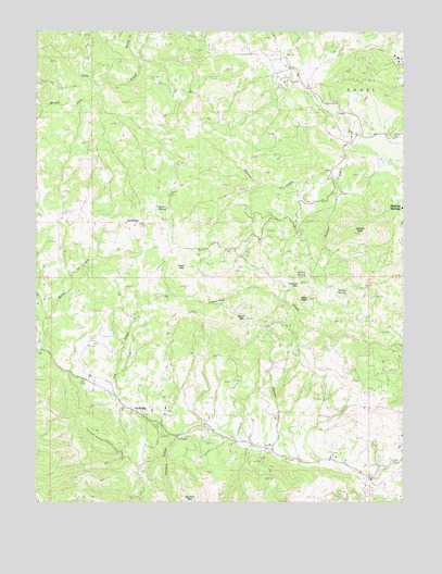 Yorkville, CA USGS Topographic Map