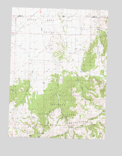 Yost, UT USGS Topographic Map