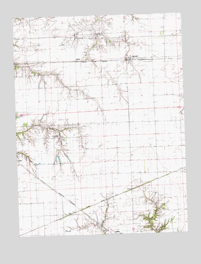 Alexander, IL USGS Topographic Map