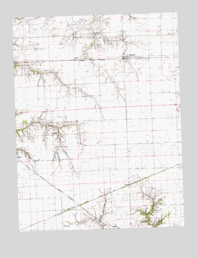 Alexander, IL USGS Topographic Map