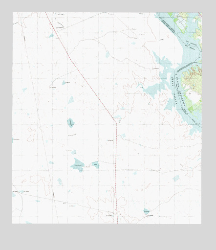 Zapata NW, TX Topographic Map - TopoQuest