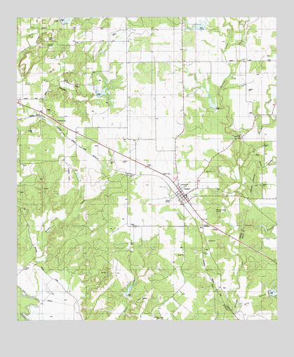 Zephyr, TX USGS Topographic Map