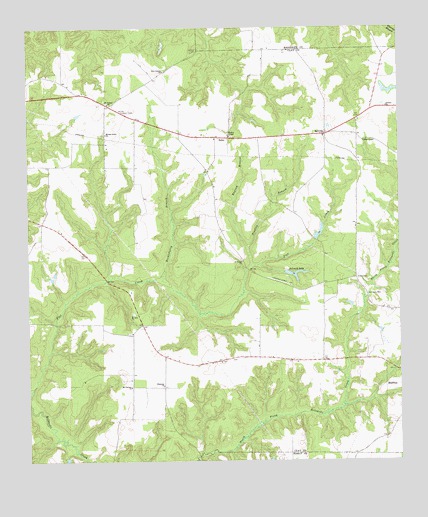 Zetto, GA USGS Topographic Map