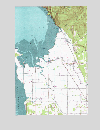 Bow, WA USGS Topographic Map