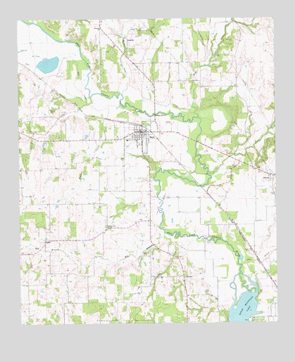 Boyd, TX USGS Topographic Map