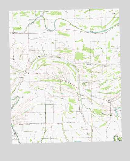 Boyer, MS USGS Topographic Map