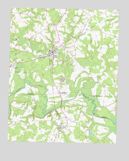Boykins, VA USGS Topographic Map