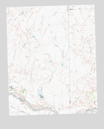 Boys Ranch East, TX USGS Topographic Map