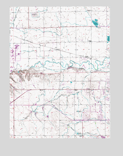Bracewell, CO USGS Topographic Map