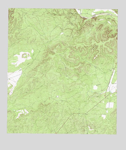 Brackettville NE, TX USGS Topographic Map