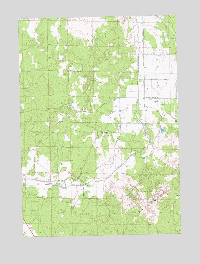 Alfalfa, OR USGS Topographic Map