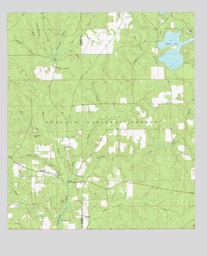 Bradley, AL USGS Topographic Map
