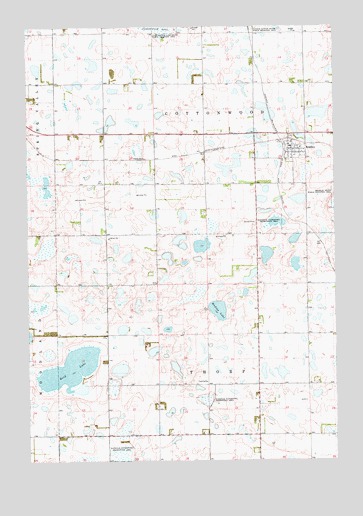 Bradley, SD USGS Topographic Map