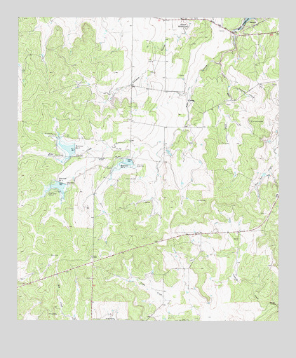 Brady SW, TX USGS Topographic Map