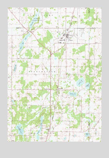 Braham, MN USGS Topographic Map
