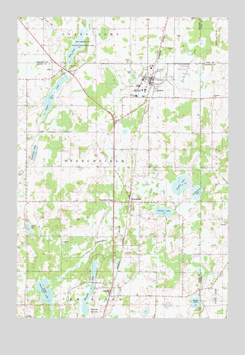 Braham, MN USGS Topographic Map