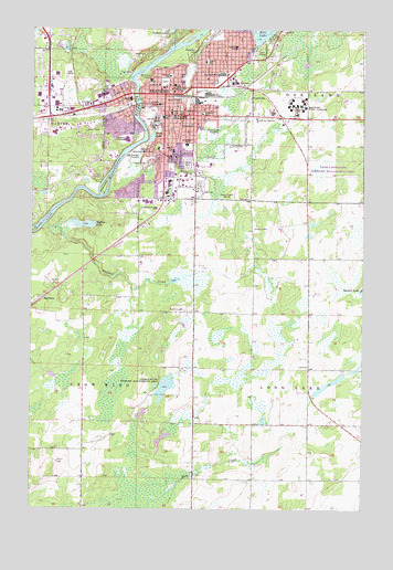 Brainerd, MN USGS Topographic Map